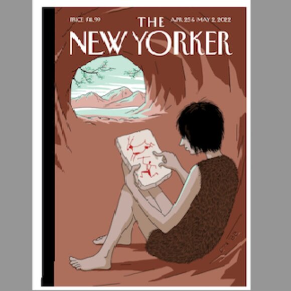 The New Yorker framed magazine:  Apr 25/May 2 2022, "Virtual Reality",  Niemann - Picture 2 of 2